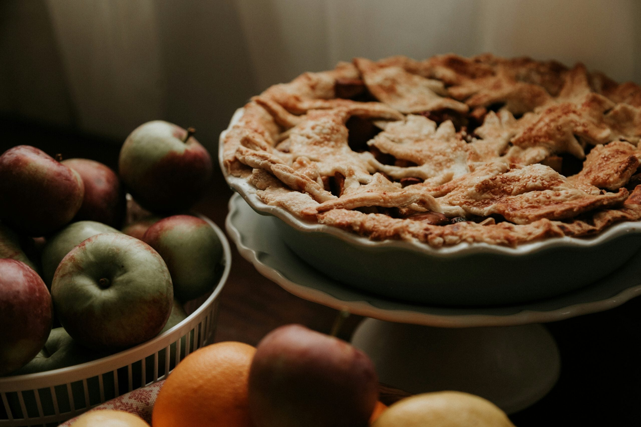 Apple, Pecan and Coconut Granola with Berries