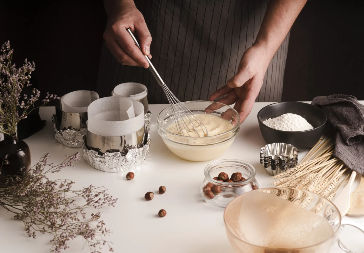 Add the oats, pecans, seeds and a pinch of sea salt to a bowl then stir in the pear mixture until everything is well coated.